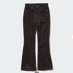 Corduroy Slim Flared Pants